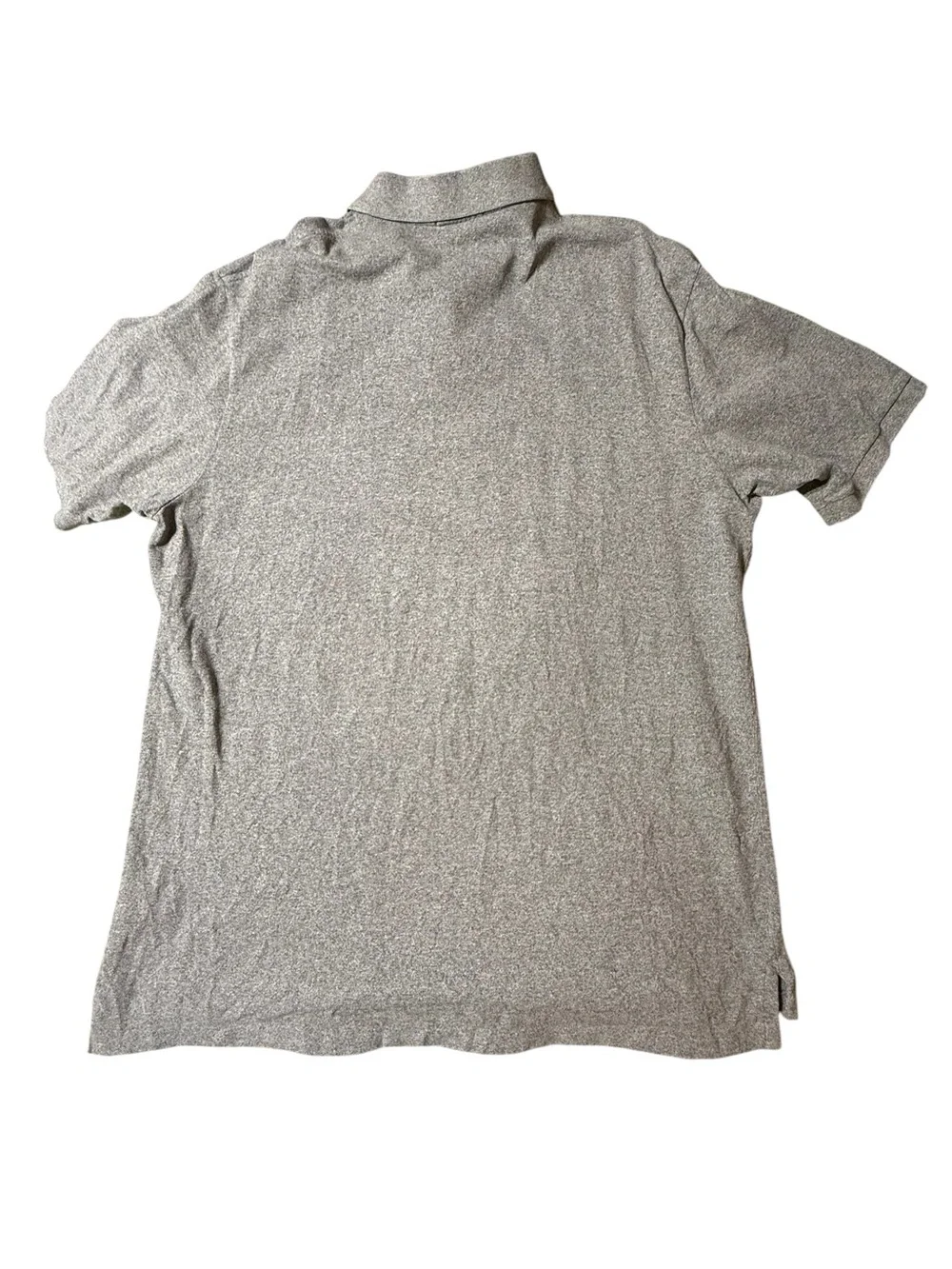 Polo Ralph Lauren Men's 2XLT Tall Gray Heather Short Sleeve Pony Logo Polo